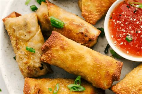 Crispy Air Fryer Egg Rolls Recipe Recipe Ocean