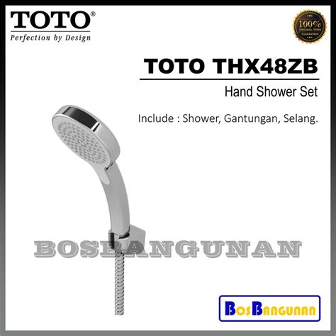 Jual Hand Shower TOTO THX48ZB Shower TOTO THX48ZB Shower Mandi Set