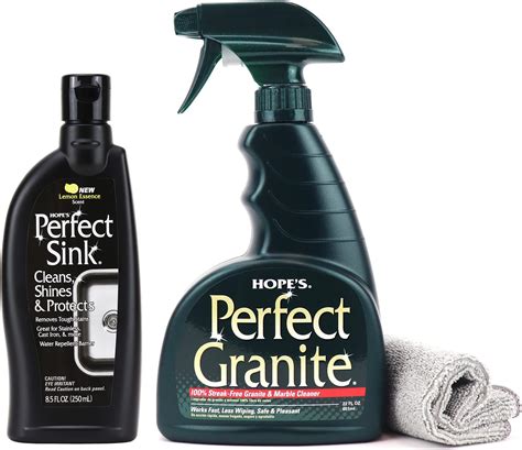 Hopes Perfect Sink Cleaner And Polish 85 Fl Oz And Perfect Granite And Marble