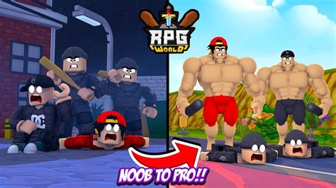 ROBLOX RPG WORLD NOOB TO PRO IN 20 MINUTES YouTube