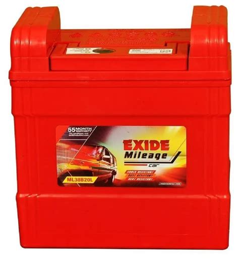 Exide ML38B20L Mileage Car Battery At Rs 5700 Exide Battery In Kanpur