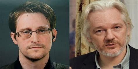 Julian Assange Et Edward Snowden Sont Des H Ros Il N Y A Pas De