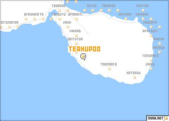 Teahupoo (French Polynesia) map - nona.net