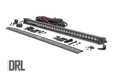 Barra De Luces Led De De Una Fila Blanca Con Drl Rough Country