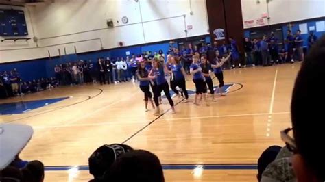 Monticello High School Mdc And Cheer Performance At Pep Rally Youtube