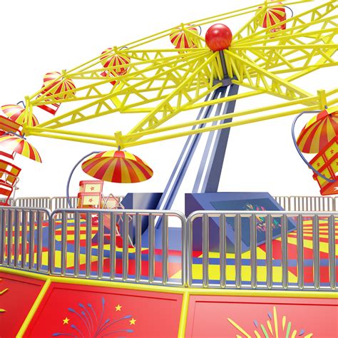 Carnival Ride 3d Model 12 Fbx Stl Obj Unknown Max Oth Free3d