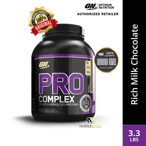 Optimum Nutrition Pro Complex Protein Kg Servings On