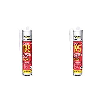 Everbuild Everflex Premium Siliconised Acrylic Sealant Suitable