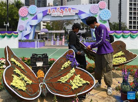 Potret Pameran Bunga Hong Kong