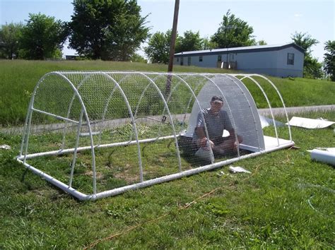 Chicken Coop Build Movable Pvc Chicken Coop