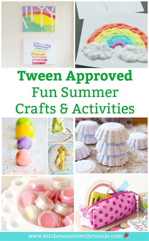 The Best Summer Crafts for Tweens! Totally Tween Approved! | Tween ...