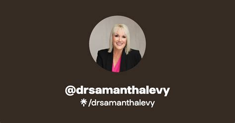 Drsamanthalevy Instagram Facebook TikTok Linktree