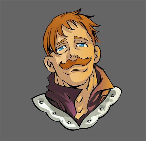 Escanor Anime 7 pecados capitales Diseño de personajes Dibujos de anime