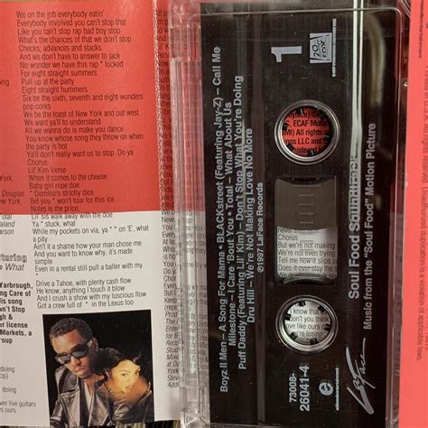 Soul Food soundtrack cassette Works great Tags... - Depop