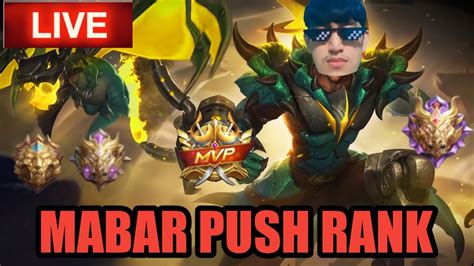 LIVE MABAR PUSH RANK DI AKHIR SEASON Mobile Legends YouTube