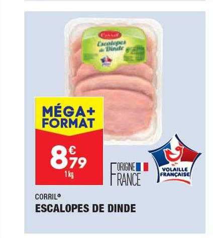 Promo Escalopes De Dinde Corril Chez Aldi Icatalogue Fr