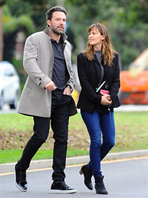 Photo Ben Affleck Et Sa Femme Jennifer Garner Complices Dans Les Rues De Brentwood Le 11