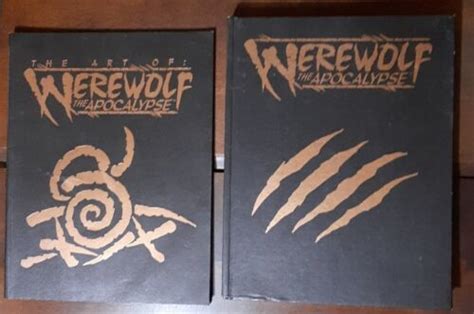 Werewolf the Apocalypse and The Art of Werewolf (used) in good condition | #4607470706