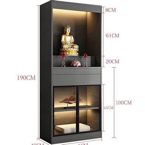 Xy Buddha Shrine Clothes Closet Altar Household Buddha Cabinet Altar