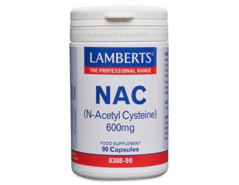 NAC N ACETIL CISTEINA 600MG 60 Tabs