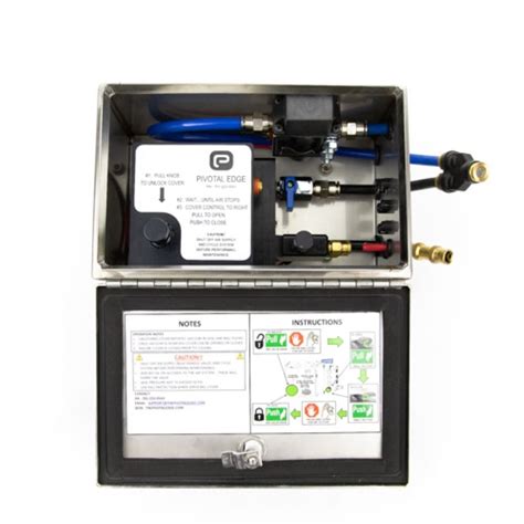 pivotal edge auto hatch control box  suit single hatch  stainless