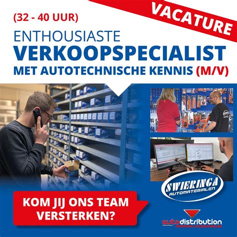 Vacatures Swieringa Automaterialen