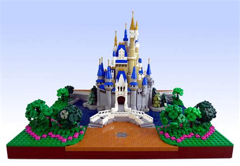 Disney Castle Microscale Its A Small World Hellobricks