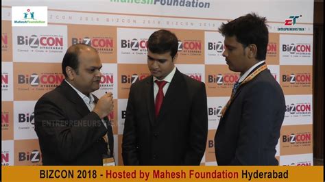 Drdo Project Director Vinod Kabra At Bizcon Hyderabad