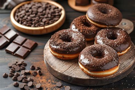 Premium Photo Delicious Donuts Perfect For Any Occasion Culinary