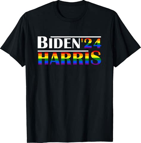 Biden Harris Rainbow Gay Pride Lgbt Election T Shirt Walmart