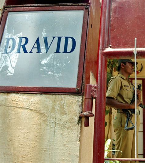 Security was beefed up at Rahul Dravid's house in Bangalore | ESPNcricinfo.com