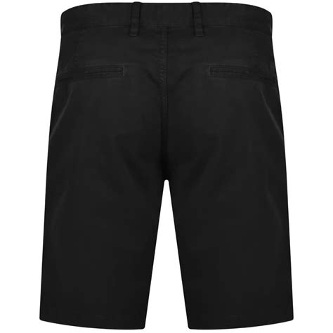 Boss Schino Slim Shorts Black Mainline Menswear