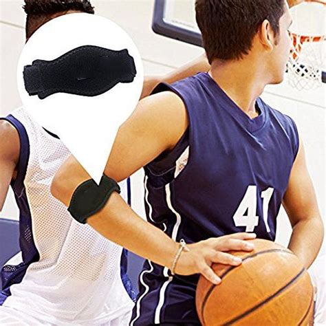 Coolmade Protector Strap Band Support Arm 2 Pack Tennis Elbow Brace With Compression Pad For