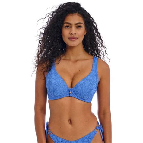 Freya Nomad Nights High Apex Bikini Top Atlantic