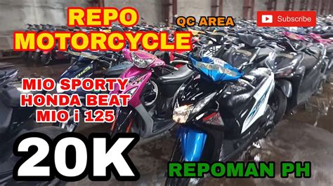 MURANG MOTOR MURANG REPO SA NOVALICHES QUEZON CITY MIO SPORTY HONDA