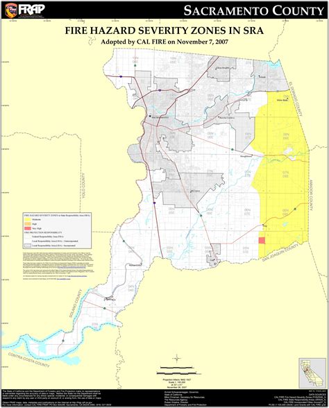 Sacramento County Map Boundaries