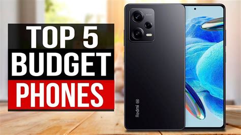 Top 5 Best Budget Phones 2023 Youtube