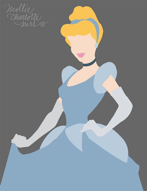 Minimalist Disney Princess Posters On Behance