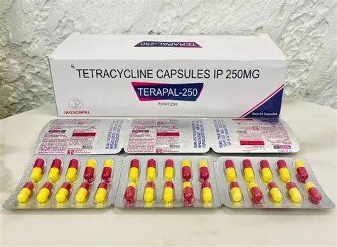 Tetracycline Capsules 250mg Terapal 250mg Tab At Rs 34 65 Stripe