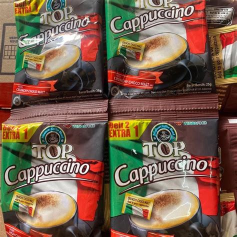 Jual Renceng Sachet Top Kopi Cappuccino Coffee Instant Bubuk