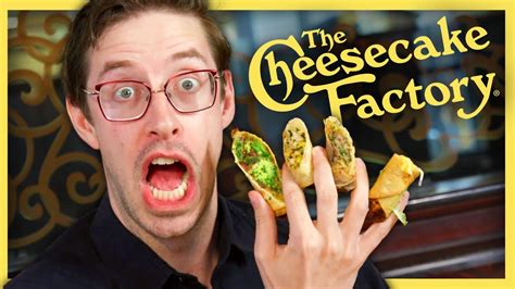 Keith Eats Everything At Cheesecake Factory Part 1 Youtube