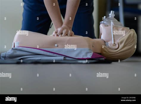 Cpr First Aid Training Concept Stock Photo Alamy