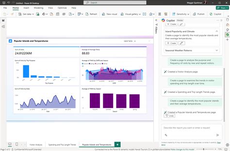 Copilot을 사용하여 Power Bi Desktop에서 보고서 만들기 Power Bi Microsoft Learn