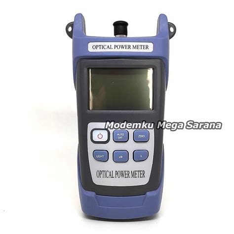 Optical Power Meter Fiber Optik Toolkit Fiber Optic Tester Opm Biru Fo