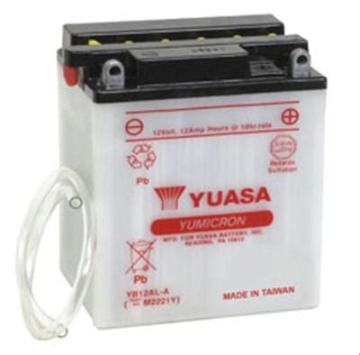 Yuasa Batteries Yb Al A Yuasa Yumicron Batteries Summit Racing