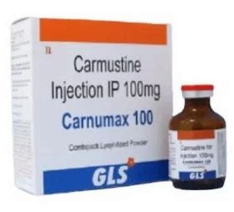 carnumax carmustine  mg injection   price   delhi