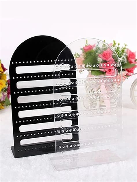 1pc Random Color Earring Display Rack Shein Usa