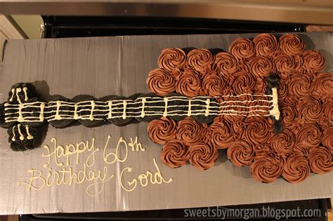 Morgie S Sweet Treats Guitar Cupcake Cake