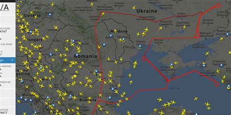 Route of US RQ-4 Global Hawk drone surveillance mission over Ukraine - Business Insider