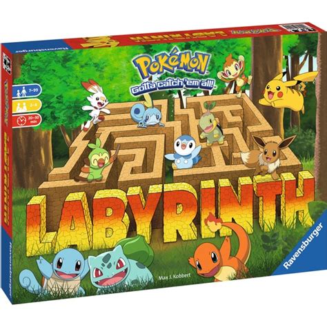 Ravensburger Das verrückte Labyrinth Pokémon Brettspiel